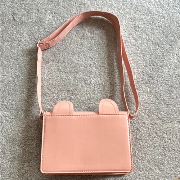 Charming Pink Cat Ear Crossbody Bag never used - Picture 2 of 4